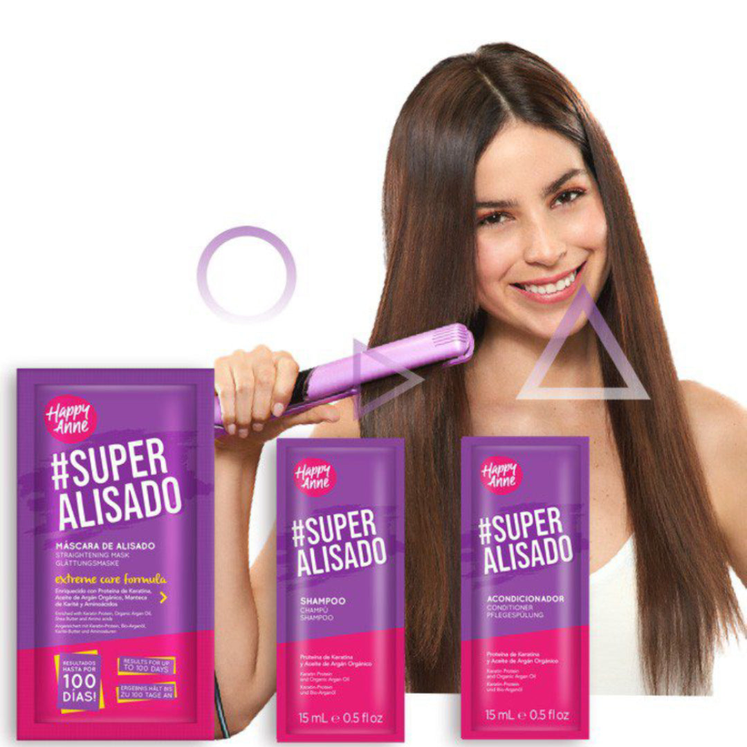 HAPPY ANNE Super Lissage kératine / Kit de lissage kératine brésilien / lissage durable jusqu'à 100 jours
