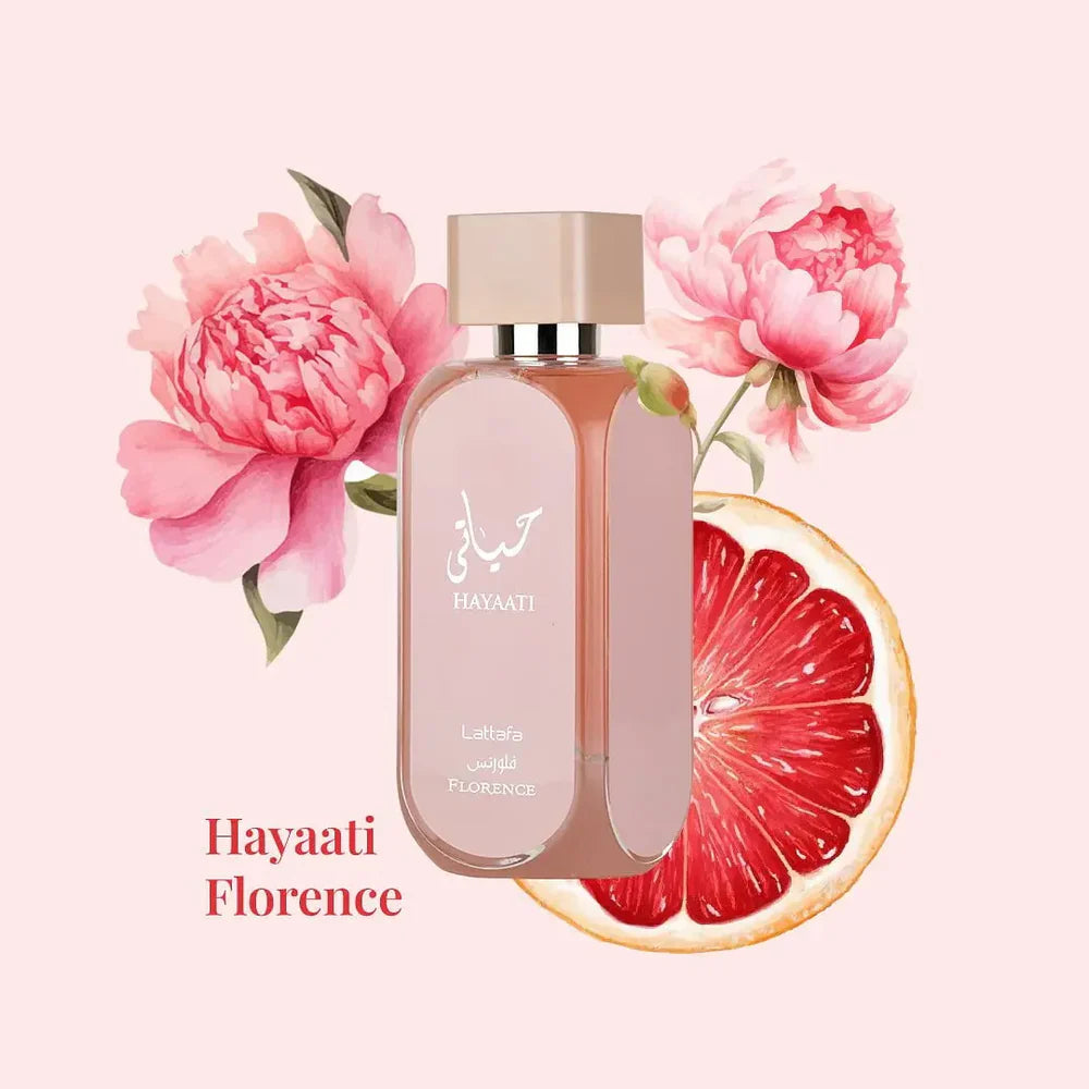 HAYAATI FLORENCE EAU DE PARFUM LATTAFA Pour Femme - 100ml