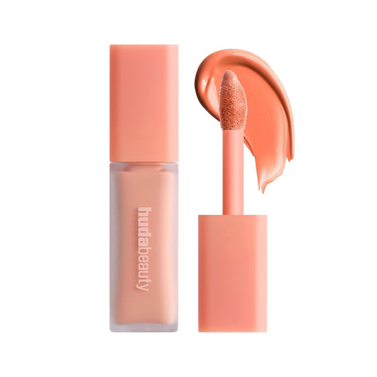 HUDA BEAUTY, FauxFilter Under Eye Color Corrector, correcteur de couleur, color corrector, correcteur cernes, contour des yeux, Peach corrector, anti-cernes, longue tenue, anti-transfert, non comédogène, maquillage teint, HUDA BEAUTY Maroc, acheter HUDA BEAUTY Maroc, beautyfamily.ma