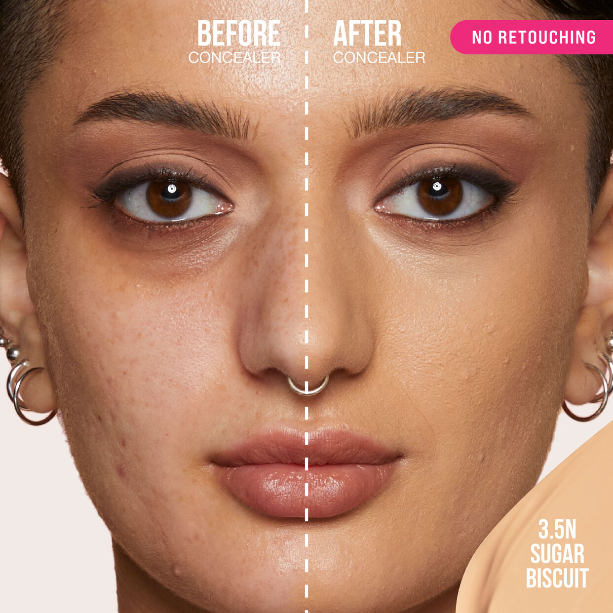HUDA BEAUTY, FauxFilter Luminous Matte Concealer, concealer HUDA BEAUTY, correcteur de teint, anti-cernes, couvrance modulable, fini mat lumineux, longue tenue, waterproof, anti-transfert, vegan, sans parfum, sans alcool, correcteur contour des yeux, maquillage teint, HUDA BEAUTY Maroc, acheter HUDA BEAUTY Maroc, beautyfamily.ma