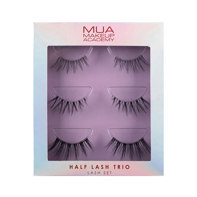 MUA HALF LASH TRIO