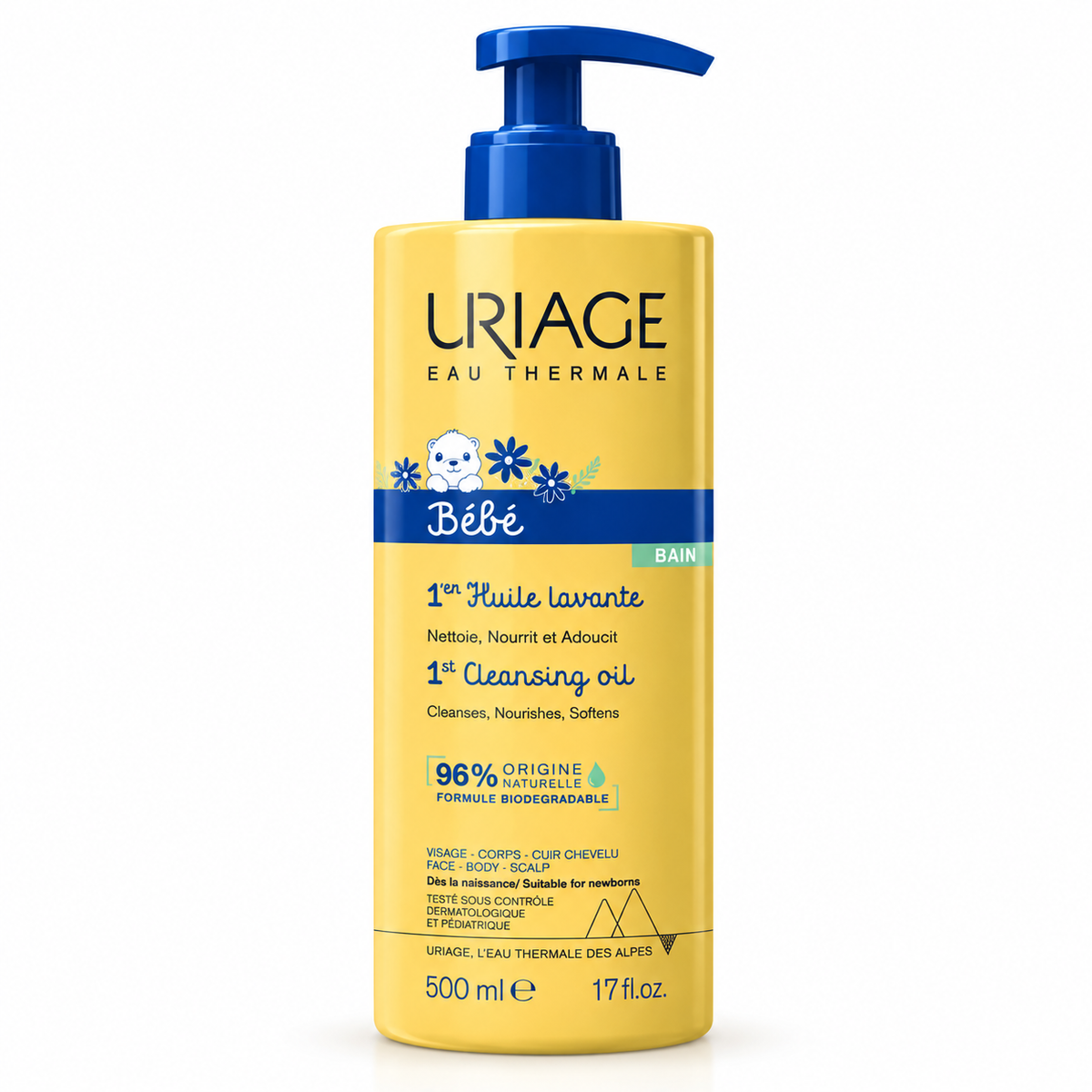 URIAGE BÉBÉ 1ÈRE HUILE LAVANTE 500 ML