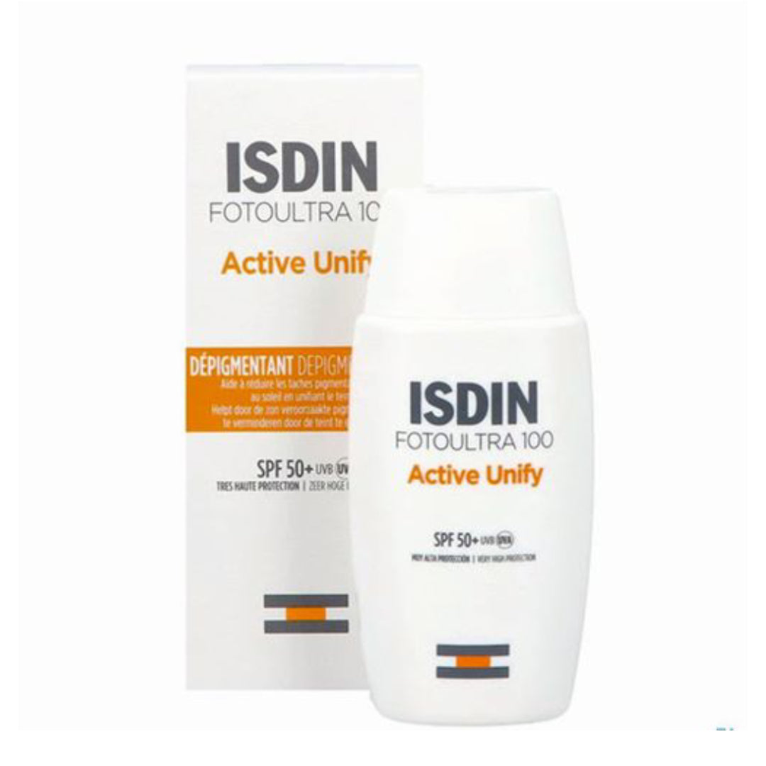 ISDIN FotoUltra 100 Active Unify Dépigmentant Spf50+ | 50 ML