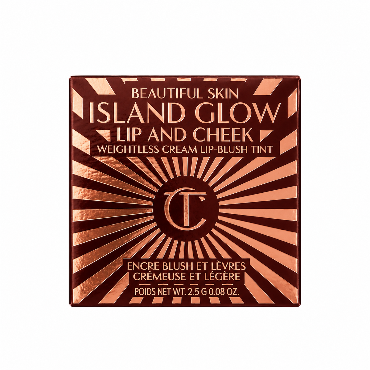 CHARLOTTE TILBURY  BEAUTIFUL SKIN ISLAND GLOW LIP & CHEEK