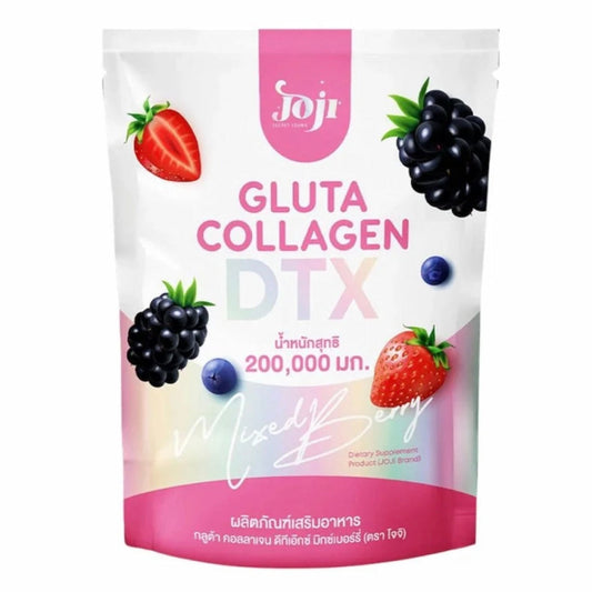 JOJI Gluta Collagen DTX – Saveur Fruits Rouges (10 sachets x 20g)