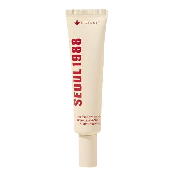 crème contour des yeux, crème yeux anti-rides, crème yeux rétinal, rétinal liposome 4%, soin contour des yeux Maroc, cosmétique coréenne Maroc, crème yeux anti-âge, crème yeux hydratante, réduction cernes et poches, K-beauty Maroc, crème K-Secret Seoul 1988, contour des yeux beautyfamily.ma, meilleure crème yeux Maroc, crème rétinal fermenté, cosmétique anti-âge Maroc
