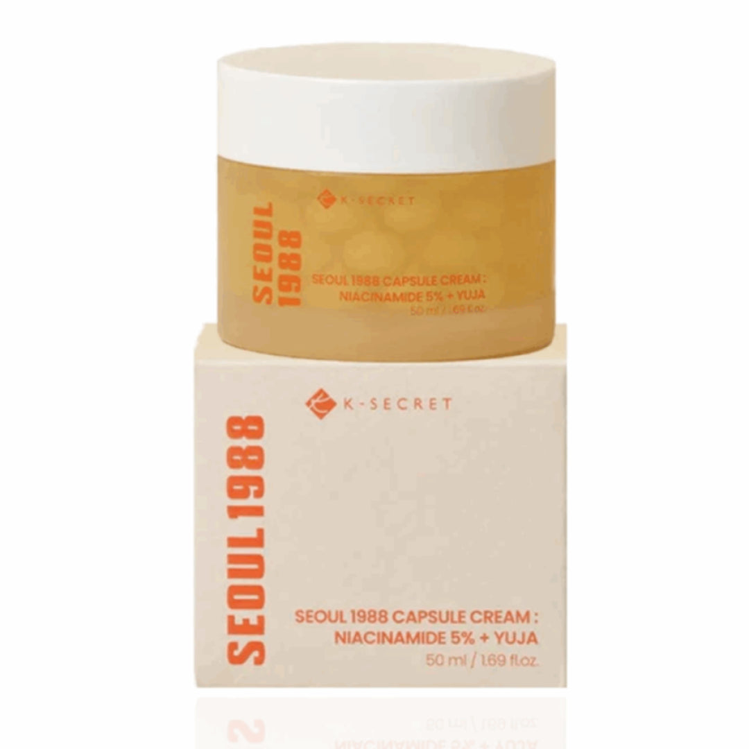 K-Secret Seoul 1988 Capsule Cream Niacinamide 5% + Yuja - 50ml