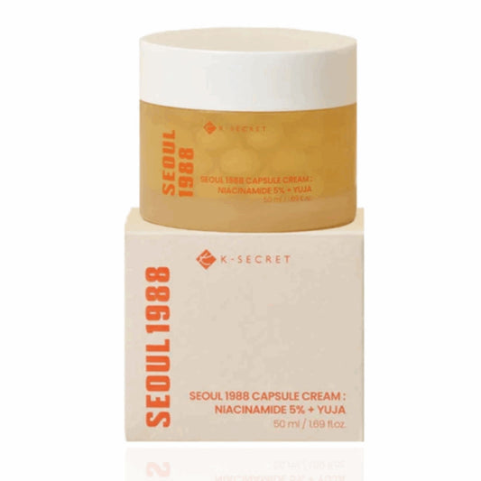 K-Secret Seoul 1988 Capsule Cream Niacinamide 5% + Yuja - 50ml