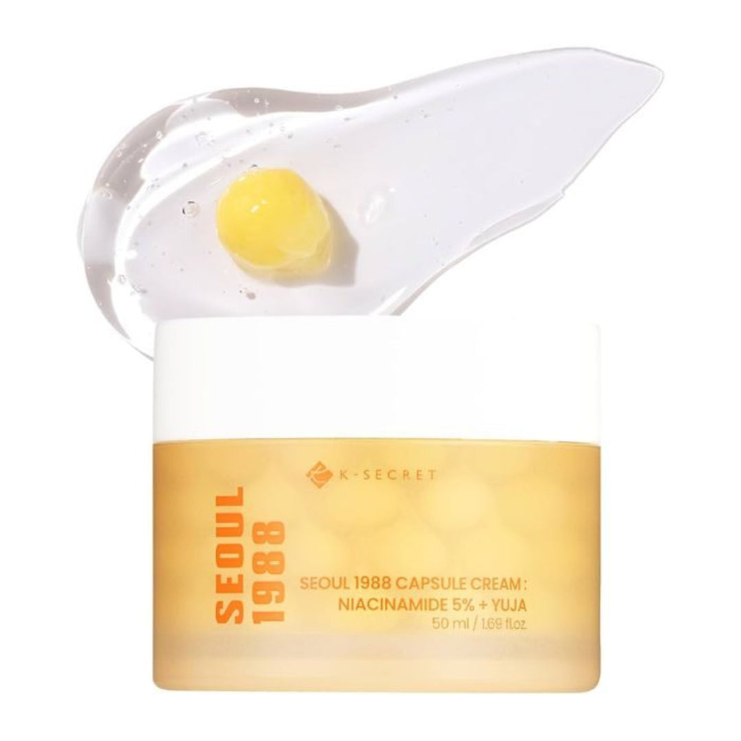 K-Secret Seoul 1988 Capsule Cream Niacinamide 5% + Yuja - 50ml