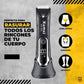 KEMEI KM-1845 Kit Tondeuse Zone Sensible et intime Corps -Afficheur LCD - Lavable et douce - Noir
