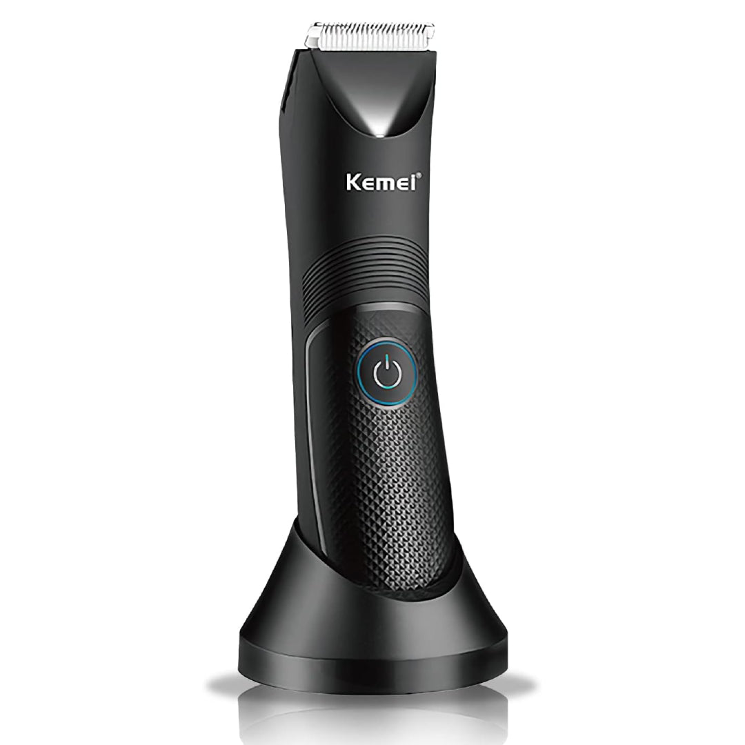 KEMEI KM-1838 Tondeuse électrique multifonction Sans Fil lavable pour l'aine et le corps pour hommes et femmes