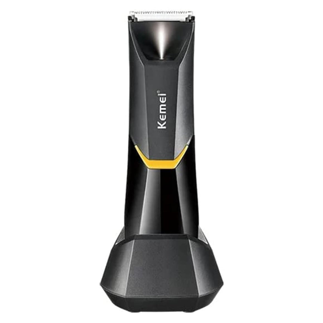 KEMEI KM-3208 – Tondeuse corps étanche, USB rechargeable, batterie 600mAh