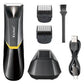 KEMEI KM-3208 – Tondeuse corps étanche, USB rechargeable, batterie 600mAh
