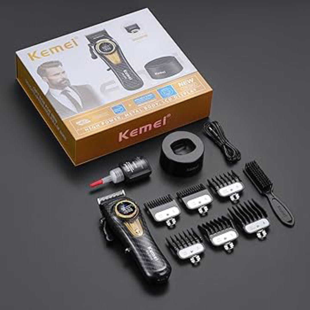 KEMEI Tondeuses à cheveux km-2242 rechargeables sans fil tondeuse à cheveux
