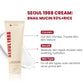 KSECRET – SEOUL 1988 CREAM SNAIL MUCIN 93 + RICE – 150 ml