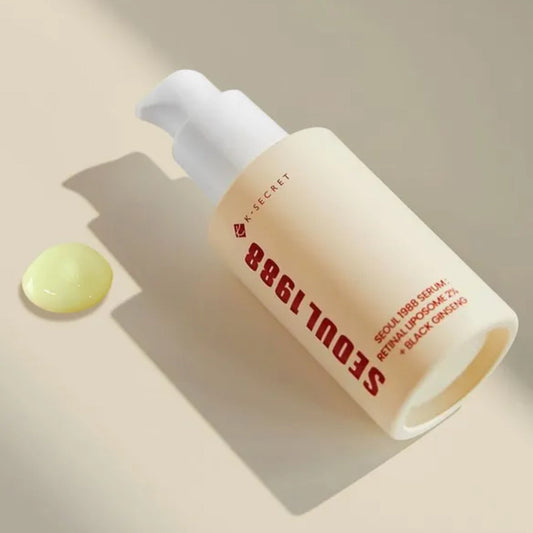K–SECRET SEOUL 1988 SERUM : RETINAL LIPOSOME 2% + BLACK GINSENG 30ML