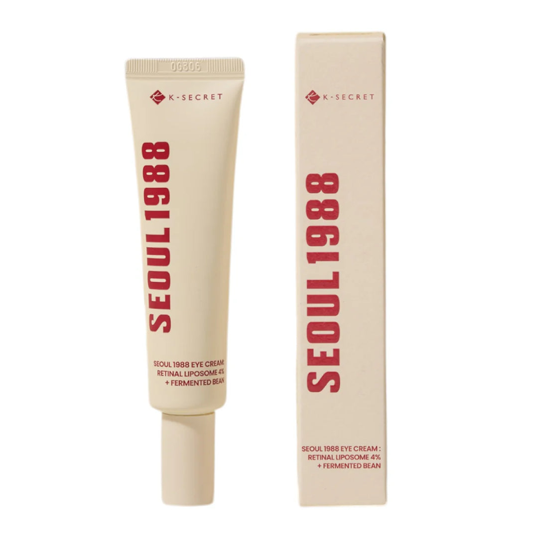 KSECRET – SEOUL 1988 ( Mousse Nettoyante + Crème pour les yeux enrichie de 4 % + Sérum anti-âge combine 2%)