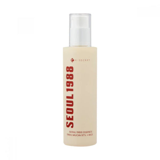 K–SECRET SEOUL 1988 ESSENCE SNAIL MUCIN 97 + RICE - 100ml