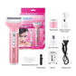 Kemei KM - 6637 Epilateur-Rasoir multifonctions - Rechargeable - 4 en 1 - Rose