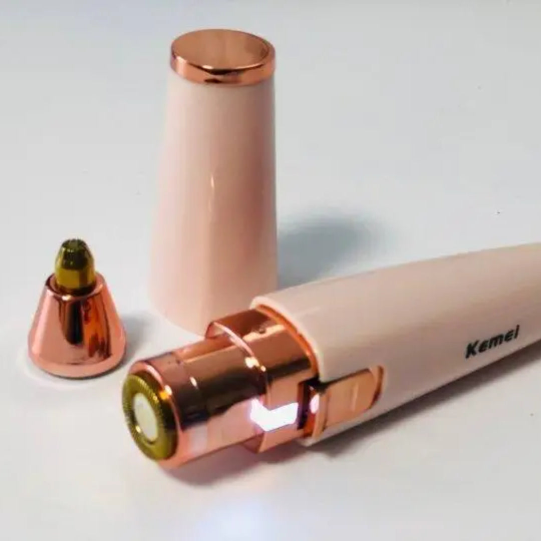 Kemei KM - 6667 Épilateur 2 in 1 visage femme rechargeable Tondeuse visage facile à utiliser