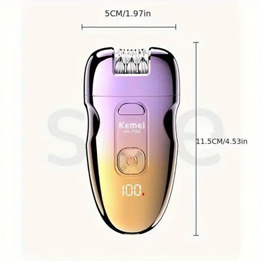 Kemei KM-7103 Épilateur 3 en 1 – Épilation douce du visage, des jambes et du maillot