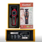 Kemei KM-999 Tondeuse Pro LED USB 7000RPM 1500mAh