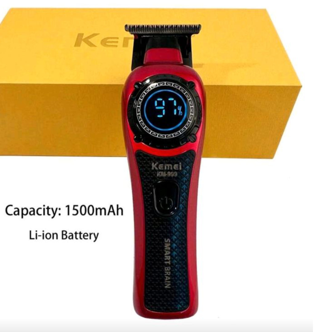 Kemei KM-999 Tondeuse Pro LED USB 7000RPM 1500mAh
