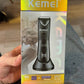 Kemei KM-1840 Tondeuse Rechargeable avec Écran LED