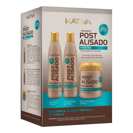 Kit Sans Silfate Tratamiento Kativa Post Alisado