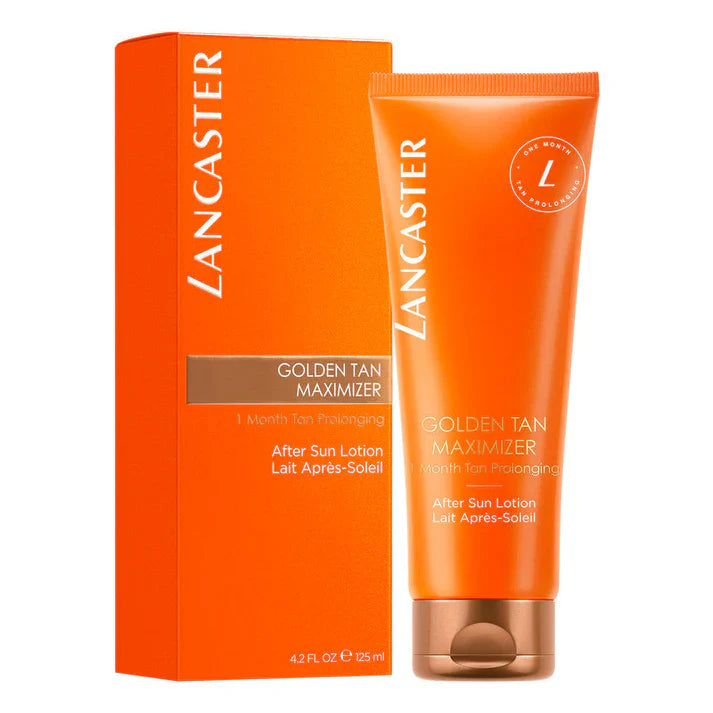 bronzage, après-soleil, prolongateur de bronzage, activateur de bronzage, soin solaire, crème solaire, protection solaire, autobronzant, huile bronzante, lait après-soleil, bronzage naturel, bronzage rapide, soins après soleil, tan maximizer, Lancaster bronzage, bronzer sans peler, bronzage intense, produits bronzage Maroc, soins solaires Maroc, BeautyFamily bronzage