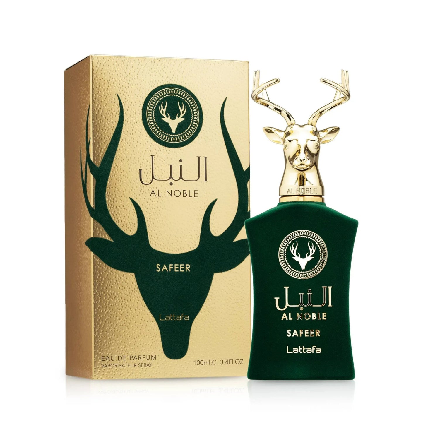 al noble safeer lattafa, lattafa al noble safeer unisexe, parfum oriental boisée aromatique maroc, parfum bergamote artemisia boisée, eau de parfum lattafa 100ml unisexe, parfum herbacé vert épicé, parfum ambre bois de gaiac juniper musc, parfum polyvalent quotidien maroc, acheter al noble safeer maroc, beautyfamily lattafa — Al Noble Safeer Eau de Parfum Lattafa 100 ml unisexe, parfum oriental boisée aromatique aux notes de bergamote, disponible au Maroc sur beautyfamily.ma
