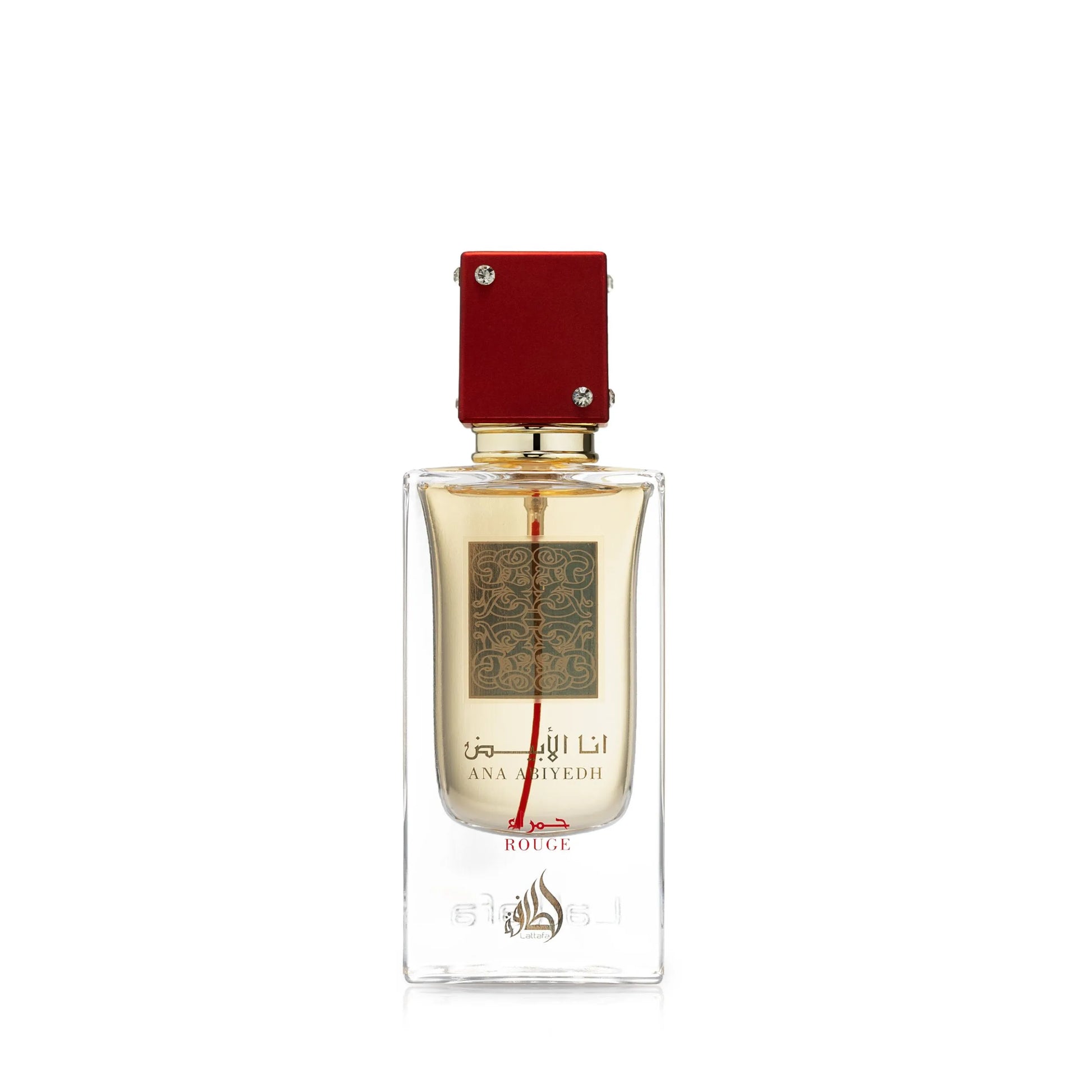 Lattafa Ana Abiyedh Rouge, Ana Abiyedh Rouge parfum femme, parfum Lattafa femme, parfum oriental femme, parfum longue tenue 60ml, acheter parfum Lattafa Maroc, beautyfamily.ma, أنا أبيض روج