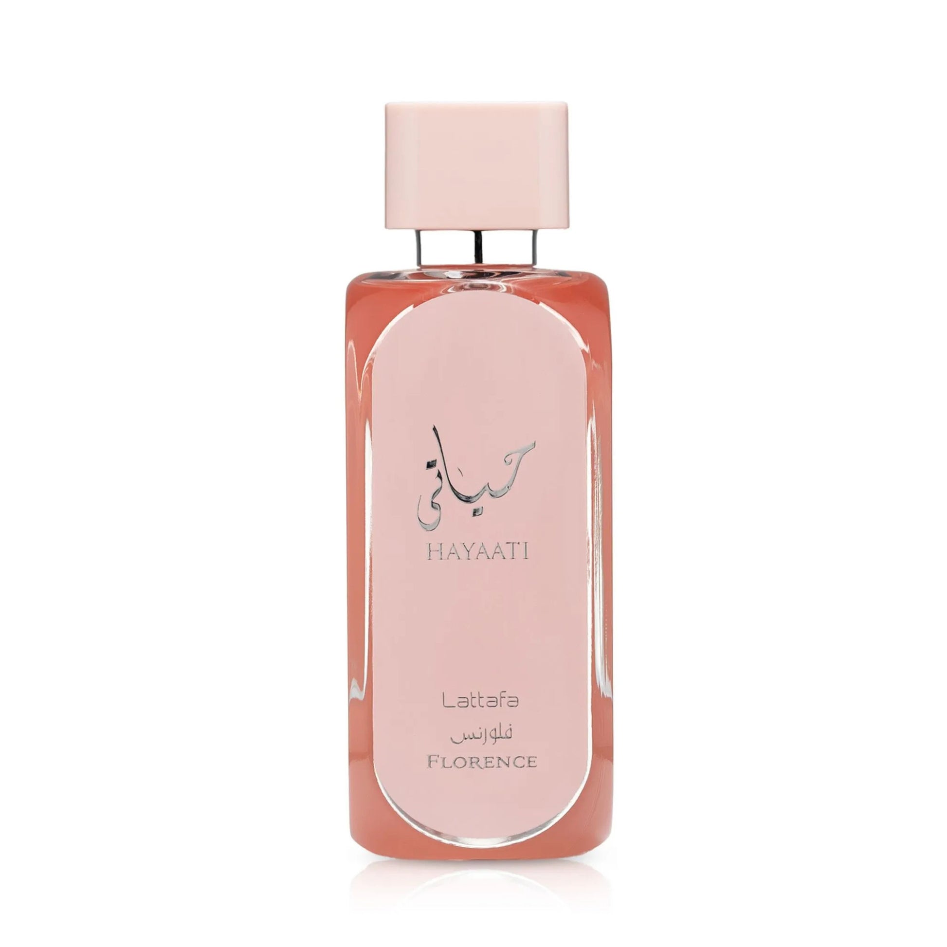 hayaati florence lattafa, lattafa hayaati florence femme, parfum lattafa maroc, parfum floral fruité gourmand femme, eau de parfum lattafa 100ml femme, parfum litchi pamplemousse groseille, parfum rose pêche cèdre, parfum vanille praliné ambre maroc, acheter hayaati florence maroc, beautyfamily lattafa — HAYAATI FLORENCE Eau de Parfum Lattafa 100 ml pour femme, parfum floral fruité gourmand aux notes de litchi, pamplemousse, groseille rouge, rose, pêche, disponible au Maroc sur beautyfamily.ma