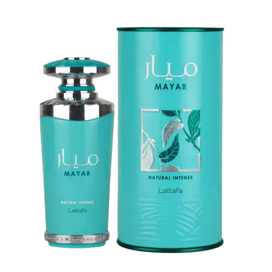 MAYAR BLEU NATURAL INTENSE LATTAFA Eau de Parfum  Pour Femmes – 100ml