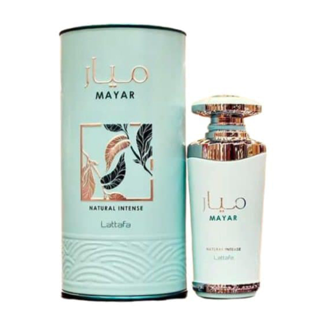 MAYAR BLEU NATURAL INTENSE LATTAFA Eau de Parfum  Pour Femmes – 100ml