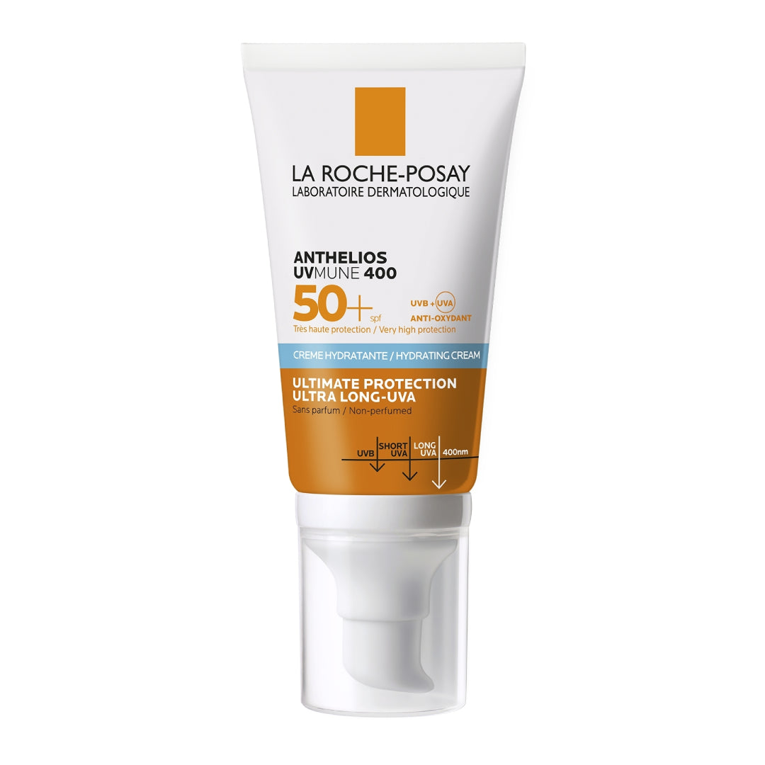 La Roche-Posay ANTHELIOS UVMune 400 Crème Solaire Teintée peaux sensibles normales à sèches | 50ml