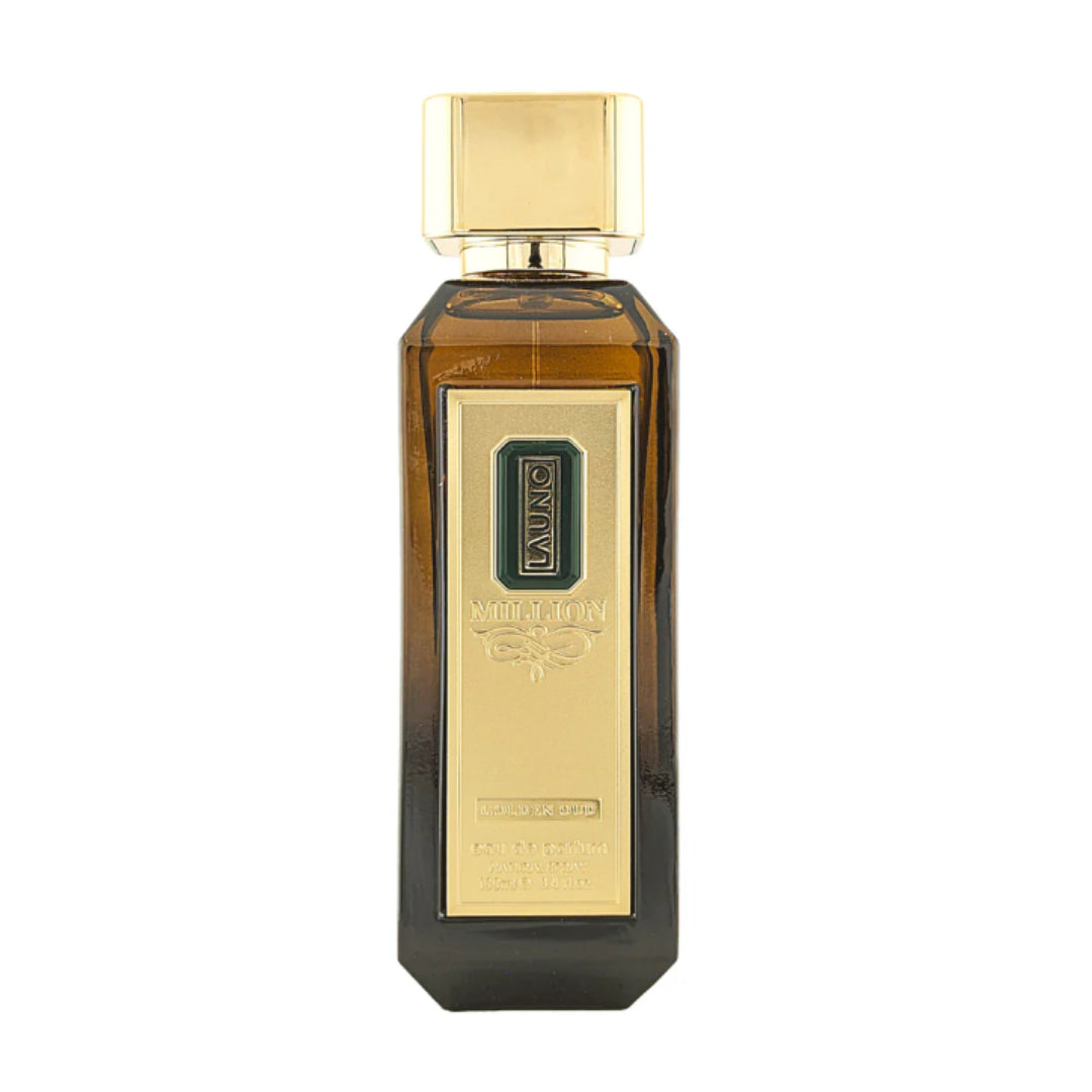 La Uno Million Golden Oud de Fragrance World Pour Homme – 100ml