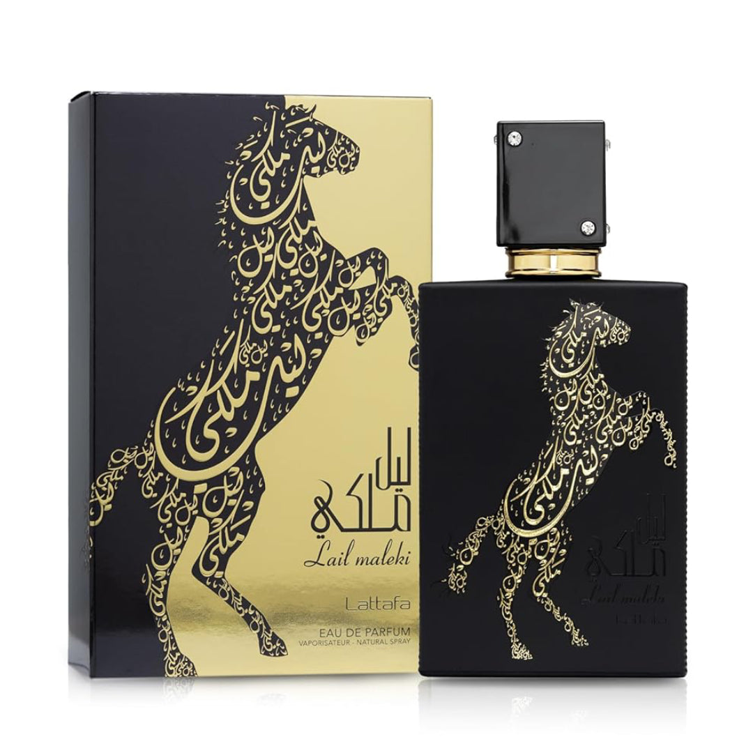 Lail Maleki Noir de Lattafa Pour Homme - 100ml