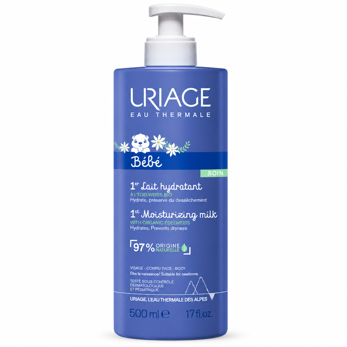 URIAGE BÉBÉ 1ER LAIT HYDRATANT 500 ML