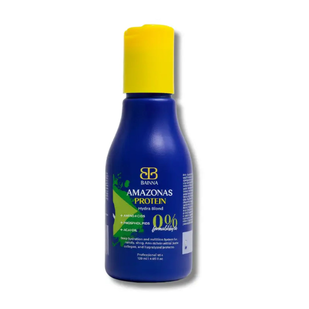 Lissage à la Protéine Amazonas Hydra Blond de Bainna - 120 ML