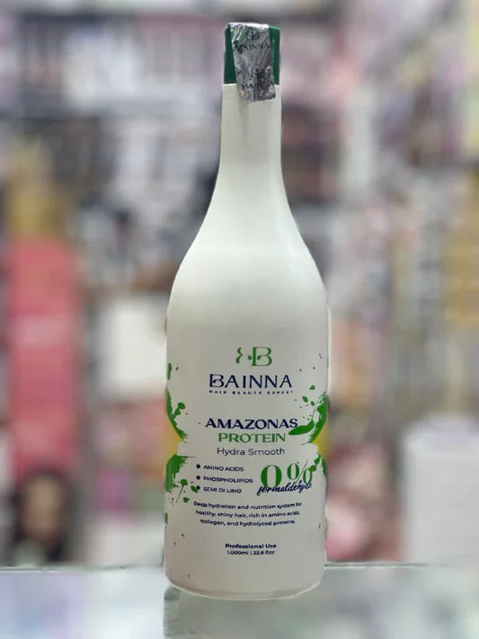 Lissage à la Protéine Amazonas Hydra Smooth de Bainna - 1L