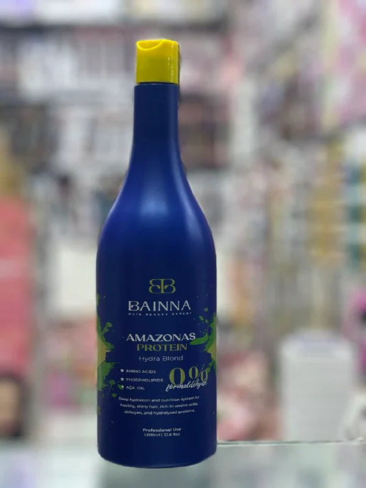 Lissage à la Protéine Amazonas Hydra Blond de Bainna - 1L