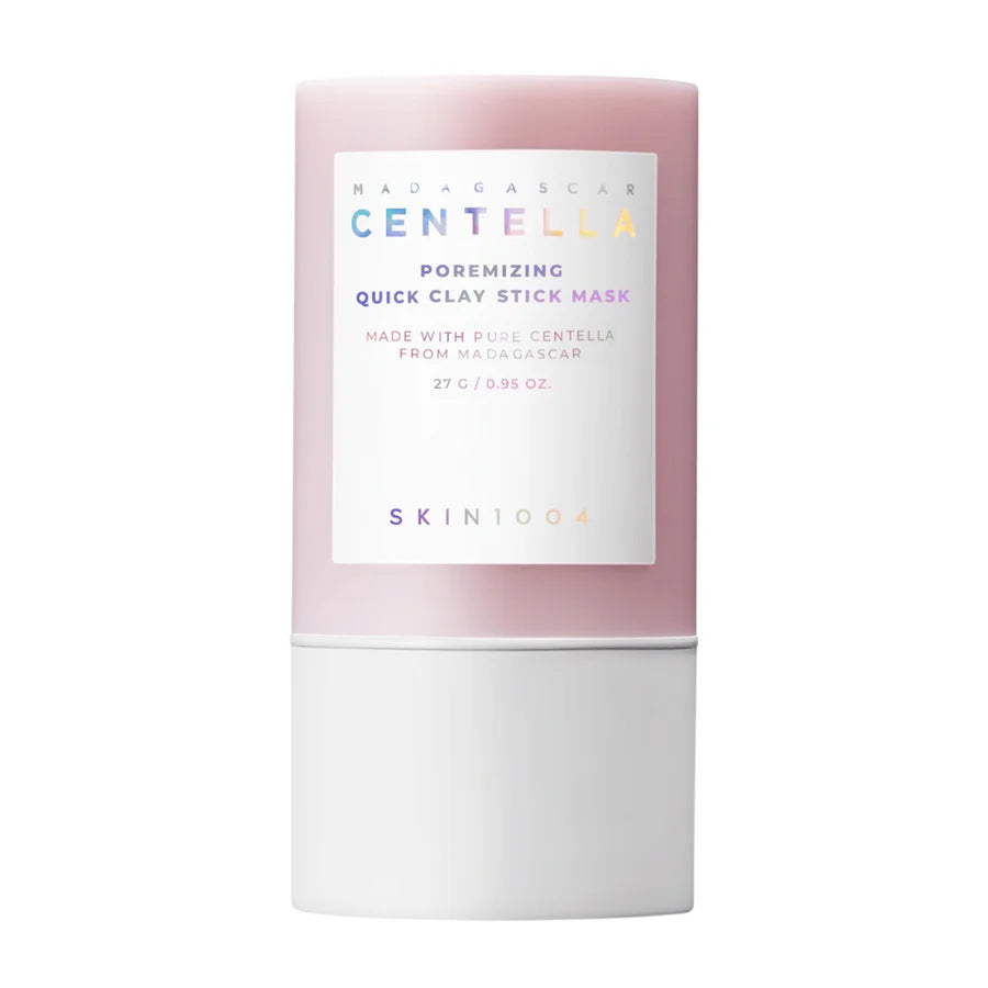 skin1004 clay stick mask, masque argile centella, poremizing stick mask maroc, stick purifiant pores, masque argile coréen, soin pores dilatés maroc, skin1004 poremizing maroc, masque visage rapide, clay mask centella asiatica, masque zone T peau grasse, soins coréens peaux mixtes, beautyfamily.ma, masque stick anti-points noirs, masque exfoliant stick, nettoyant pores en profondeur
