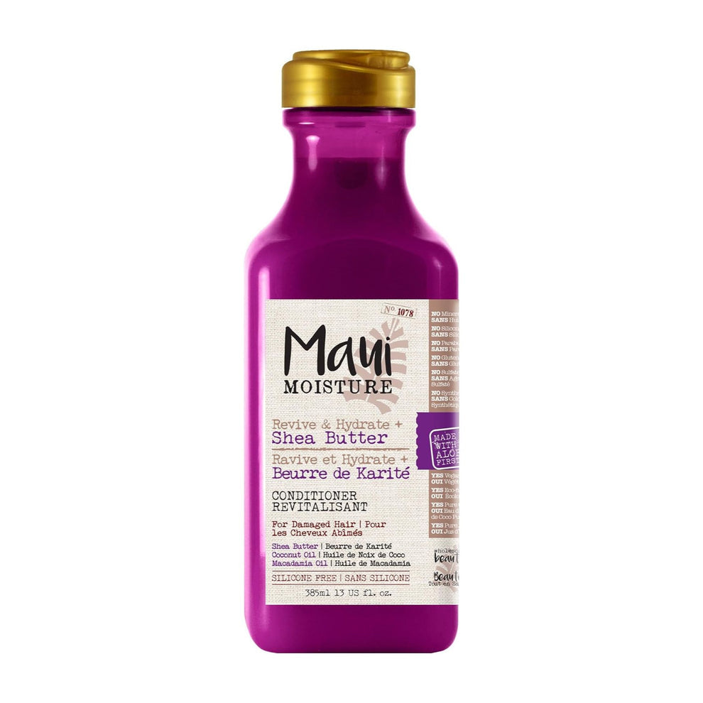 Maui Moisture, Heal & Hydrate Shea Butter Conditioner, après-shampoing cheveux secs, soin réparateur cheveux abîmés, après-shampoing nourrissant karité, Maui Moisture Maroc, hydratation intense cheveux, beautyfamily.ma