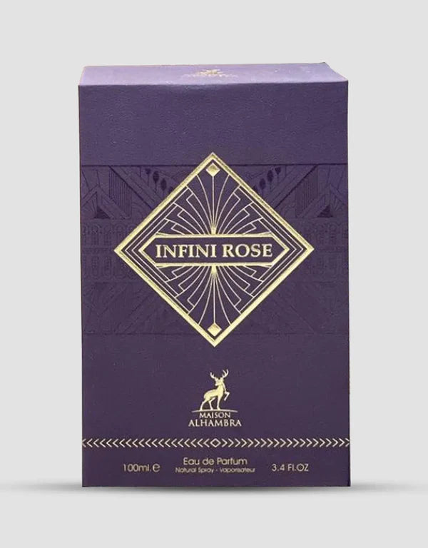 INFINI ROSE DE MAISON ALHAMBRA Eau De Parfum Pour Femmes et Hommes - 100ml
