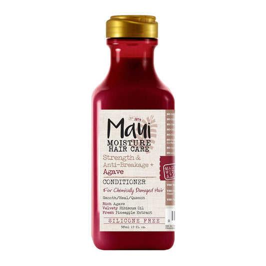 Maui Moisture, Maui Moisture Agave Conditioner, après-shampooing fortifiant, après-shampooing anti‑casse, soin cheveux abîmés, après-shampooing hydratant sans sulfate, Maui Moisture Maroc, soin capillaire naturel, après-shampooing aloe vera, beautyfamily.ma