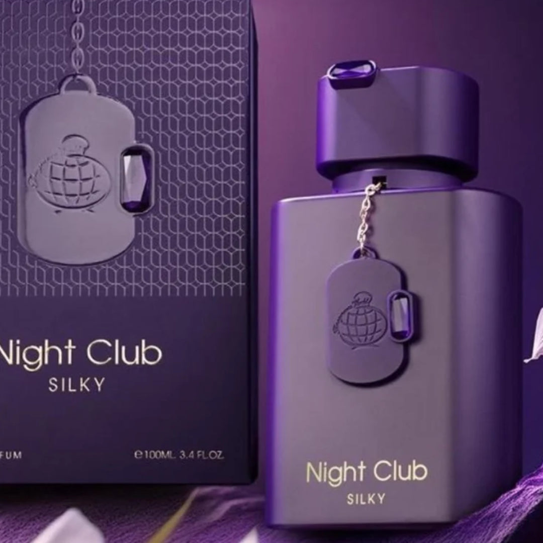 Night Club SILKY Eau De Parfum Fragrance World Pour Femme – 100ml