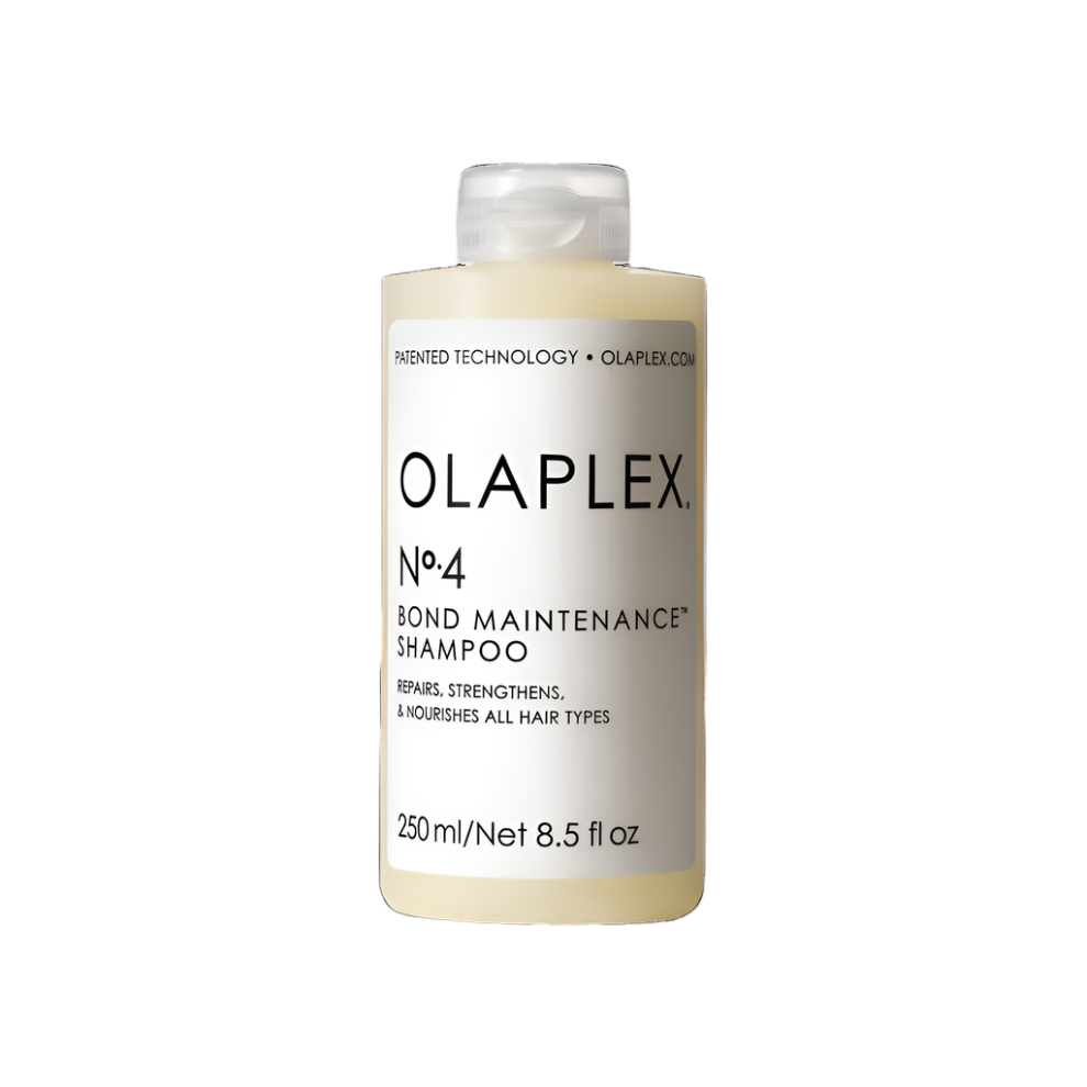Olaplex Nº.4, shampooing Olaplex, shampooing réparateur, cheveux abîmés, shampooing cheveux colorés, Olaplex Maroc, shampooing hydratant, Bond Maintenance Shampoo, soins capillaires professionnels, beauté cheveux, cheveux secs, shampoing sans sulfate, cheveux brillants, beautyfamily.ma, shampooing lissant Olaplex
