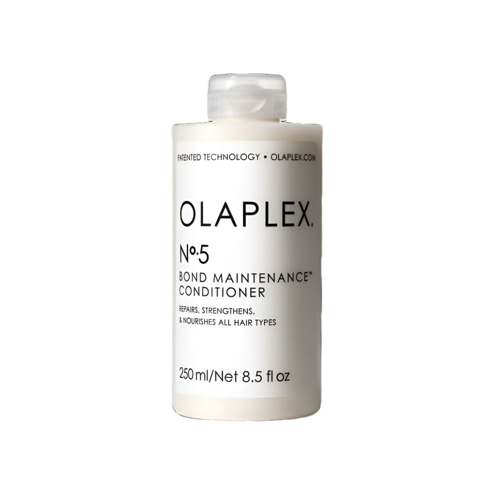 Olaplex Nº.5, Olaplex conditioner, après-shampooing réparateur, soin cheveux abîmés, cheveux colorés, Olaplex Maroc, Olaplex après-shampoing, cheveux secs, soin capillaire hydratant, réparation capillaire, cheveux traités chimiquement, démêlage facile, cheveux brillants, beauté capillaire, beautyfamily.ma