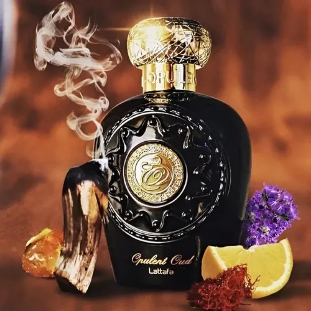 Opulent Oud Noir Eau de Parfum LATTAFA Pour Homme - 100ml